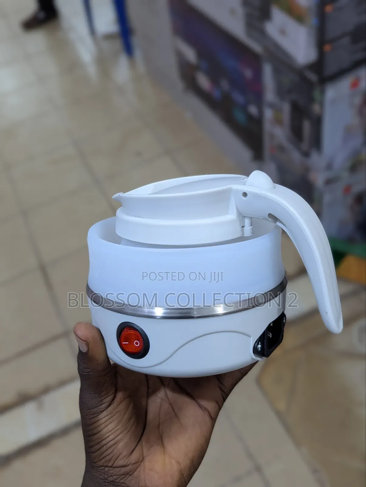Hoffman Travel Folding Electric Kettle