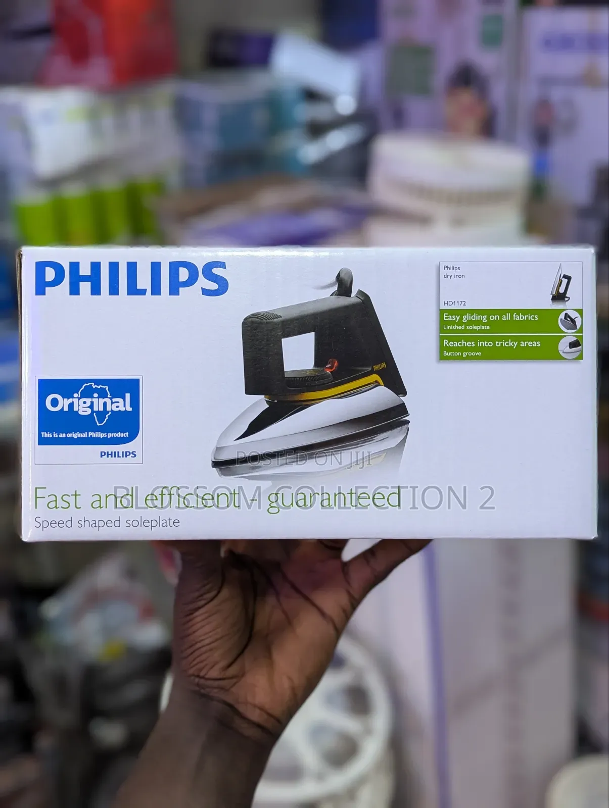 Philips Original Classic Dry Flat Iron Linished Soleplate