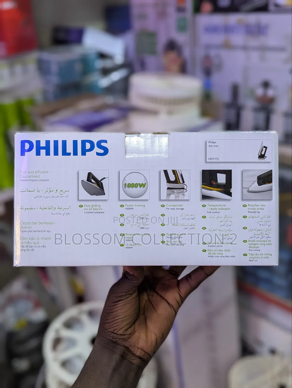 Philips Original Classic Dry Flat Iron Linished Soleplate