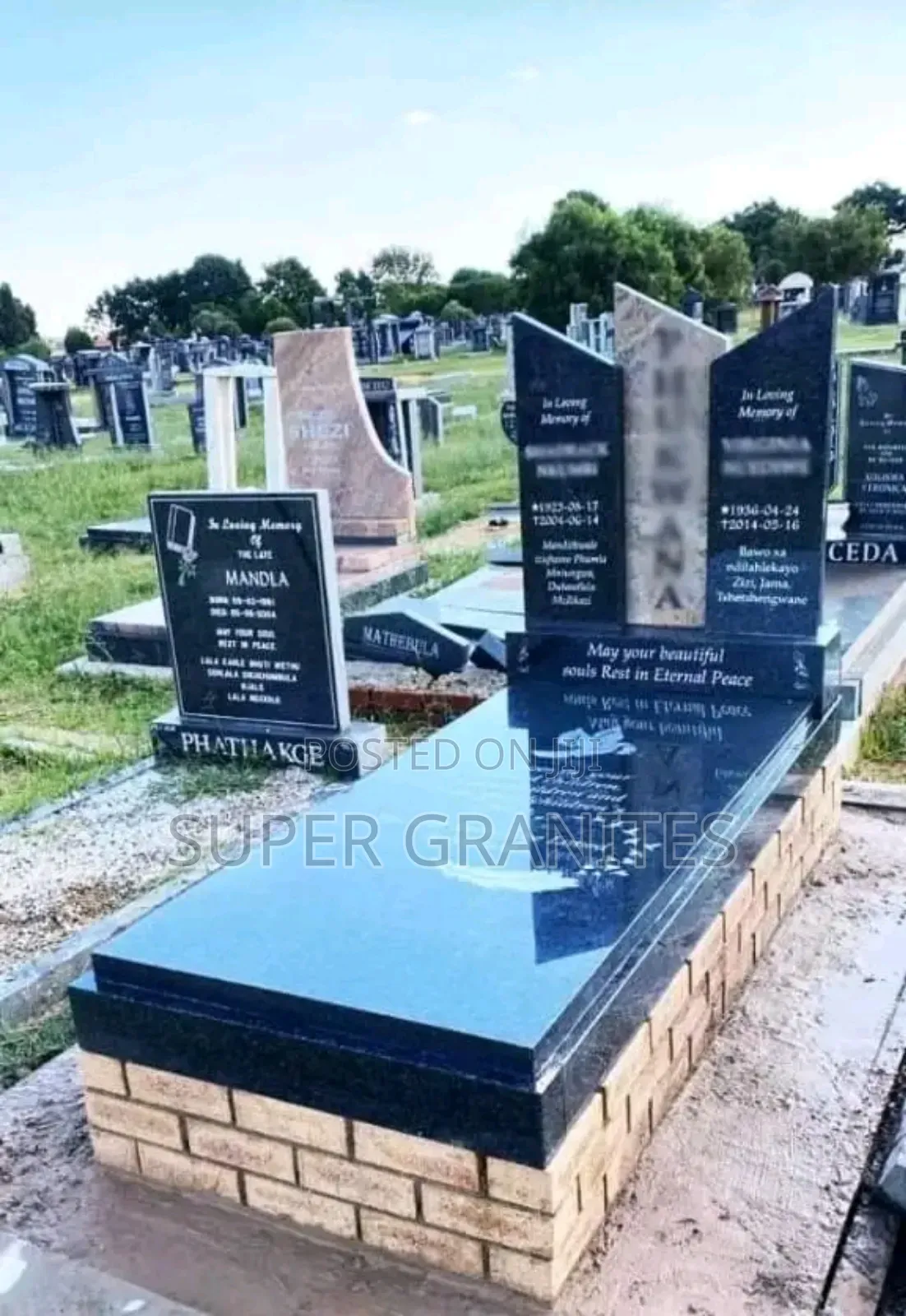 Clear Polished Granites and Marbles