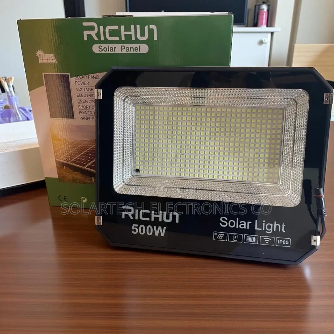 Richur 500w Ultra-Bright Solar Floodlight