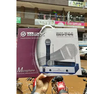 Omax Dual Professional Wireless Microphone