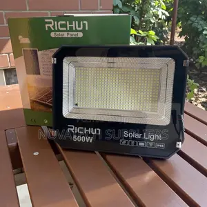 Richur 500w High-Lumen Outdoor Solar Flood Light