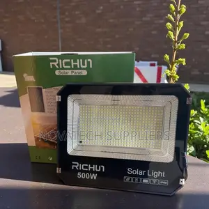 Richur 500w All-Weather Solar Flood Security Light