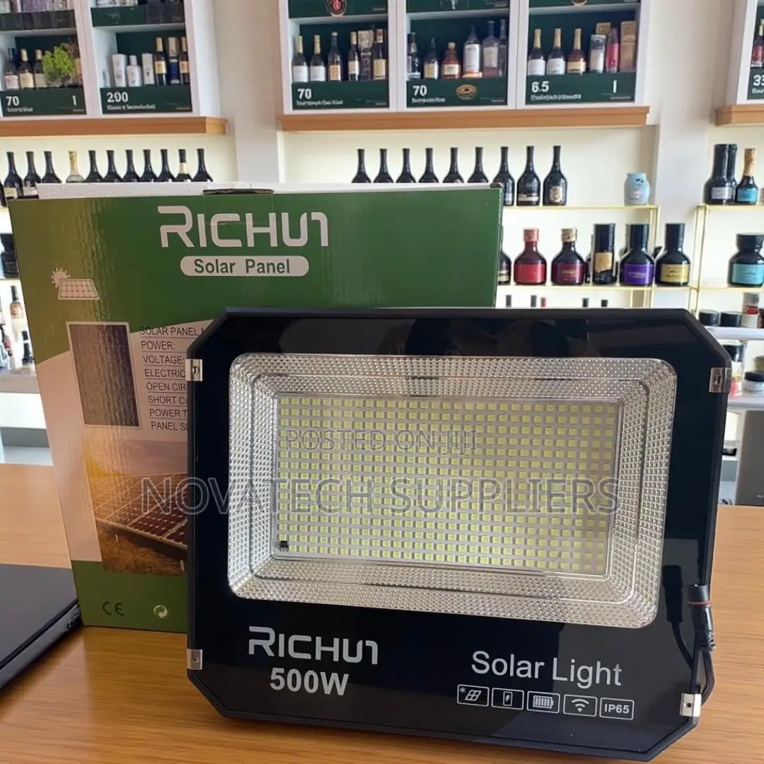 500w Richur Solar-Powered Night Security Light Nova