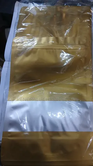 Stand Up Pouch With Window (100 Pieces)