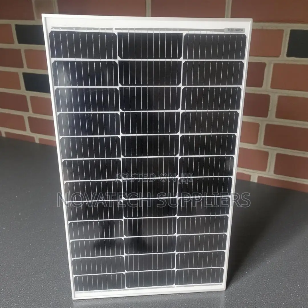 100w Solar Mono Panel for Inverters Batteries