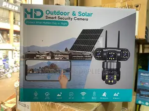 Solar-Powered PTZ Wireless CCTV Camera