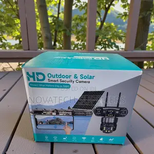 Solar-Powered Outdoor PTZ CCTV System