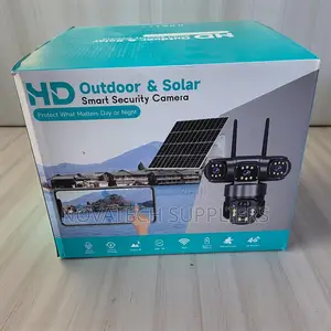 Security and Surveillance PTZ Smart CCTV Camera With Solar Charging