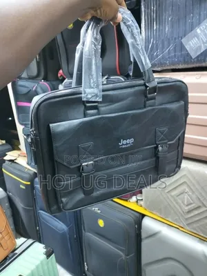 Jeep Buluo Document Bag Custom Leather Laptop Bag