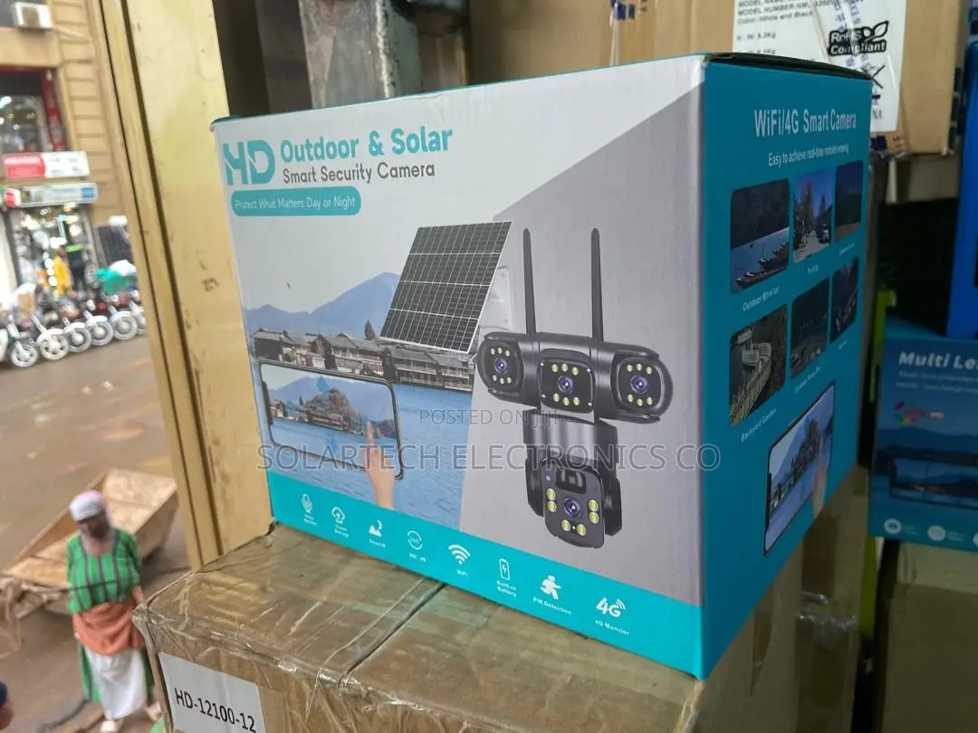 Nova Outdoor PTZ Solar-Powered Security Camera