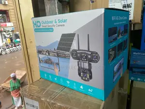 Nova Outdoor PTZ Solar-Powered Security Camera