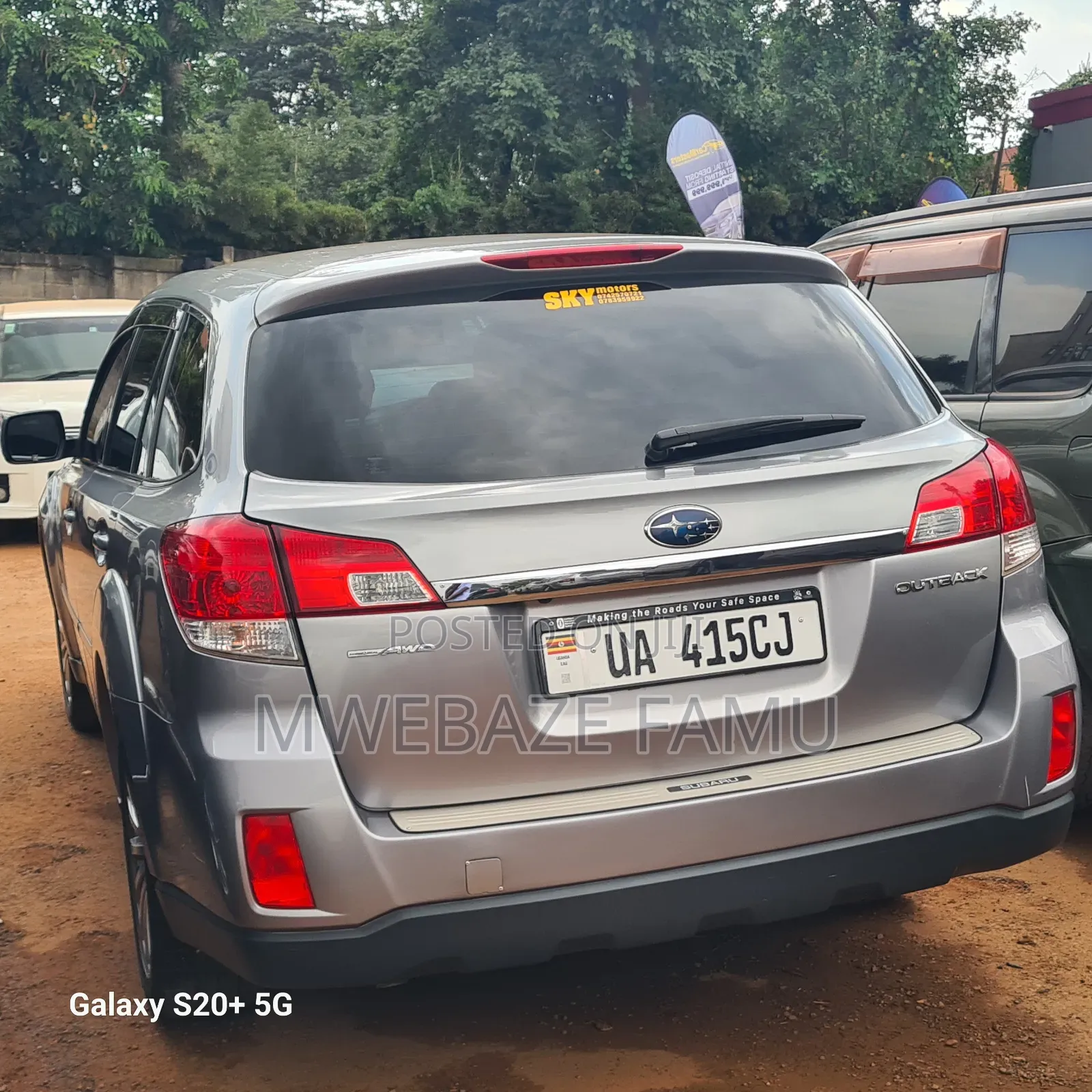 Subaru Outback 2012 Gray