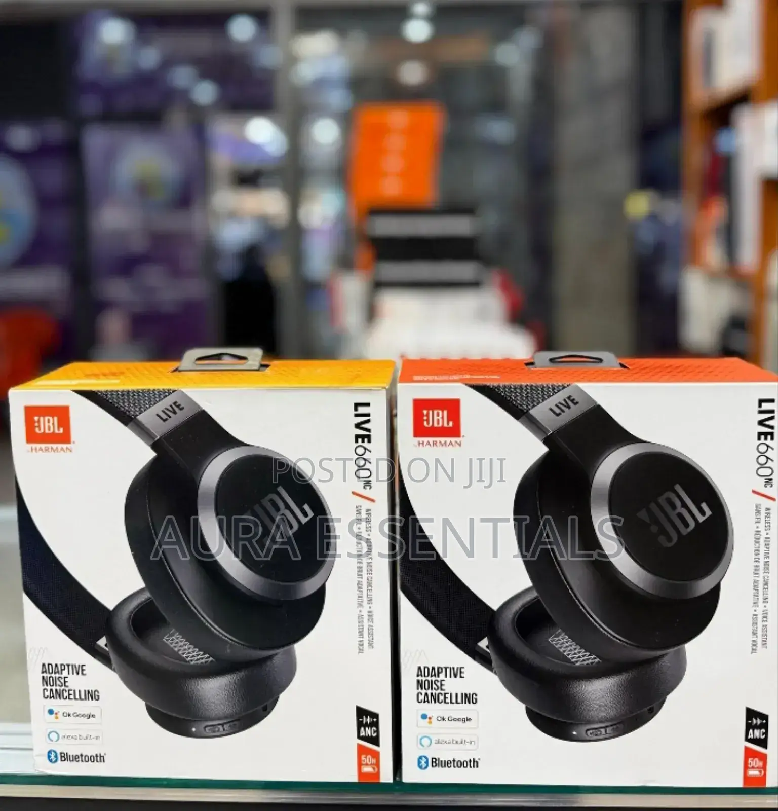 JBL Live 660nc Wireless Over Ear Noise Cancelling Headphones