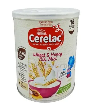 Nestlé Cerelac Wheat Honey Infant Cereal With Milk.
