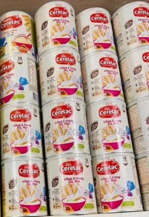 Nestlé Cerelac Wheat Honey Infant Cereal With Milk.