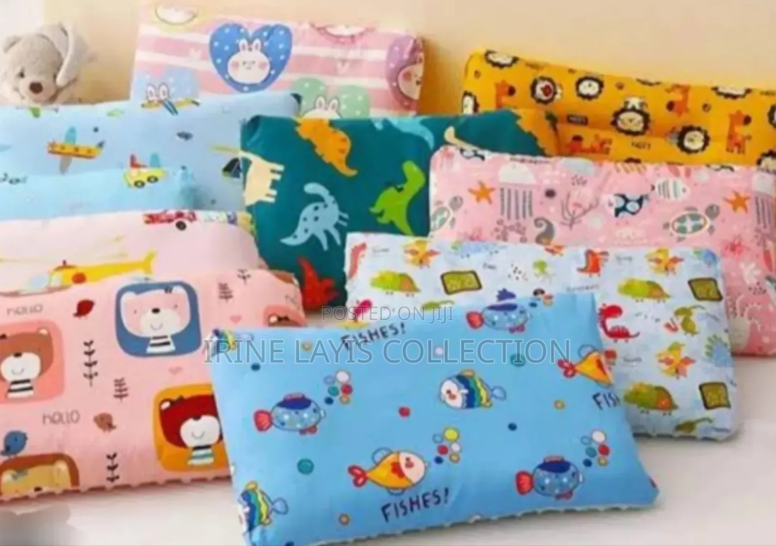 A Pair Of Kids Cotton Pillows