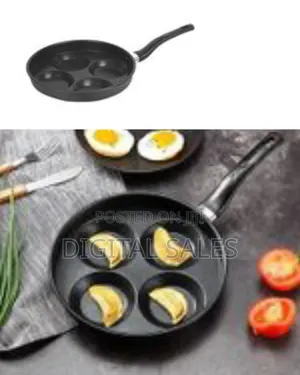 4-Cup Non-Stick Egg Frying Pan