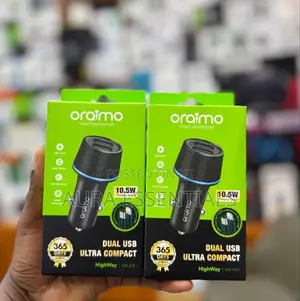 Oraimo Dual Usb Ultra Compact Car Charger