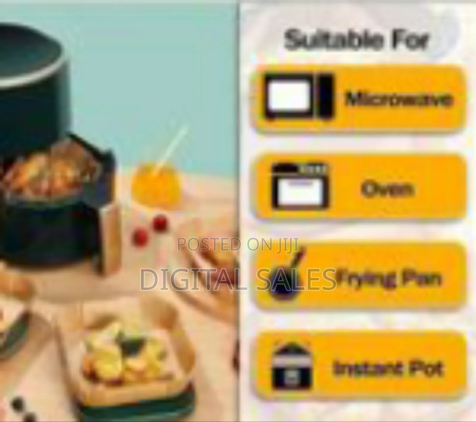 Disposable Air Fryer Parchment Paper Liners - 50 Piece