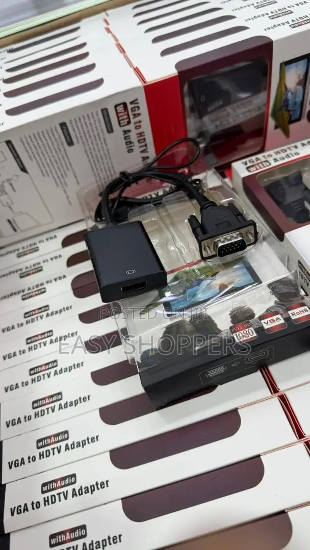 Vga to Hdmi Adapter With Audio Support.