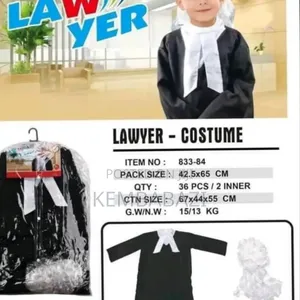 36pieces Lawyer Kids Play Costume