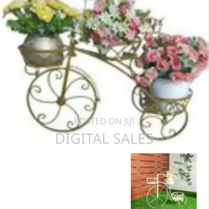 Decorative Metal Bicycle Plant Stand