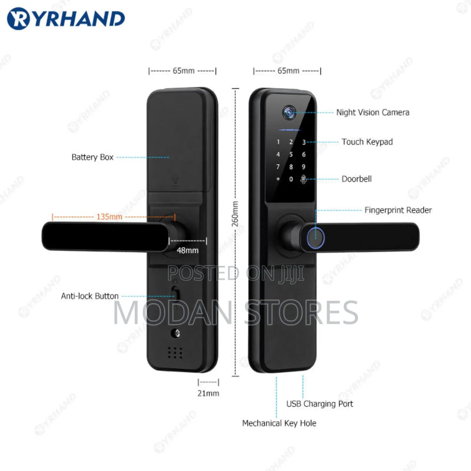 Smart Door Lock With Camera