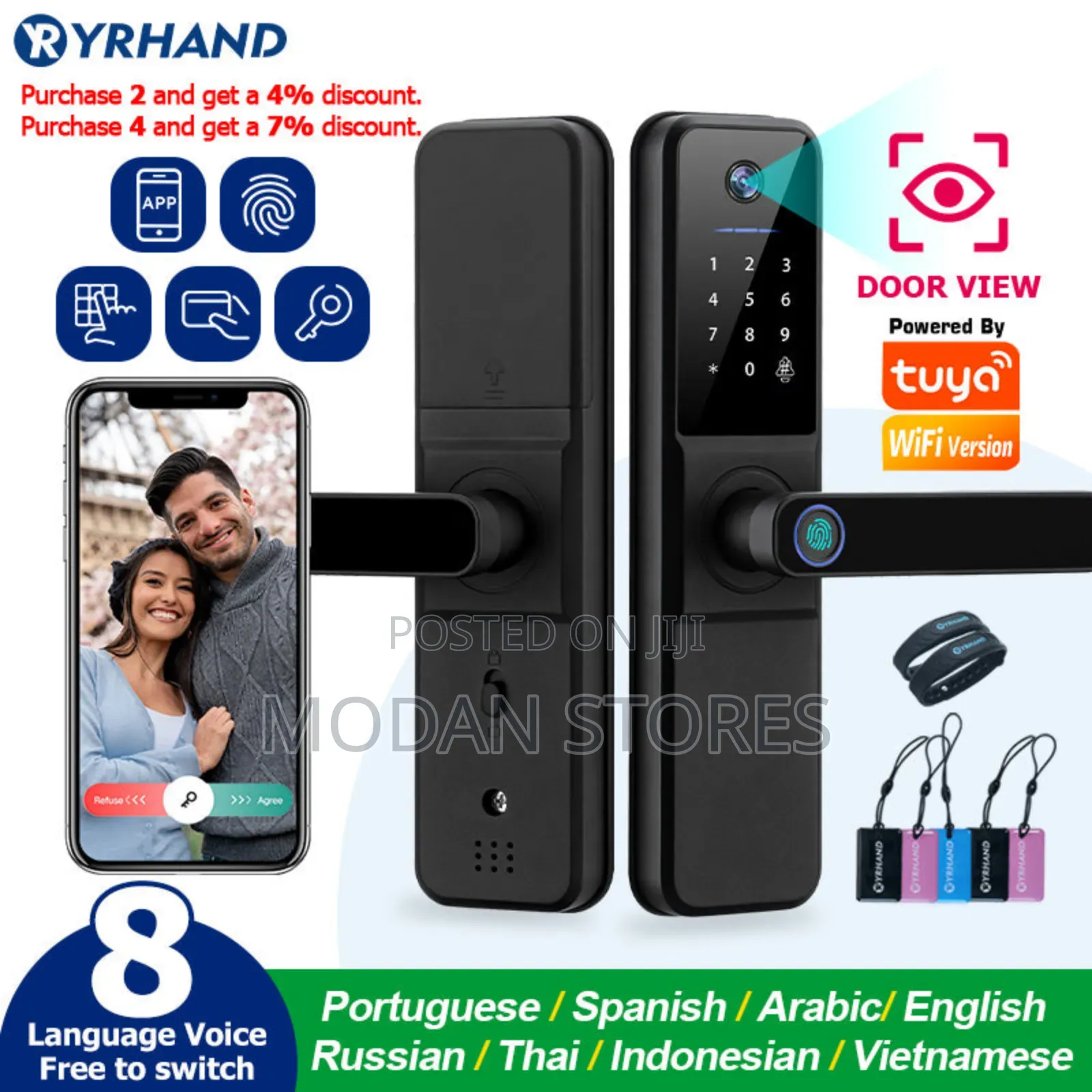 Smart Door Lock With Camera