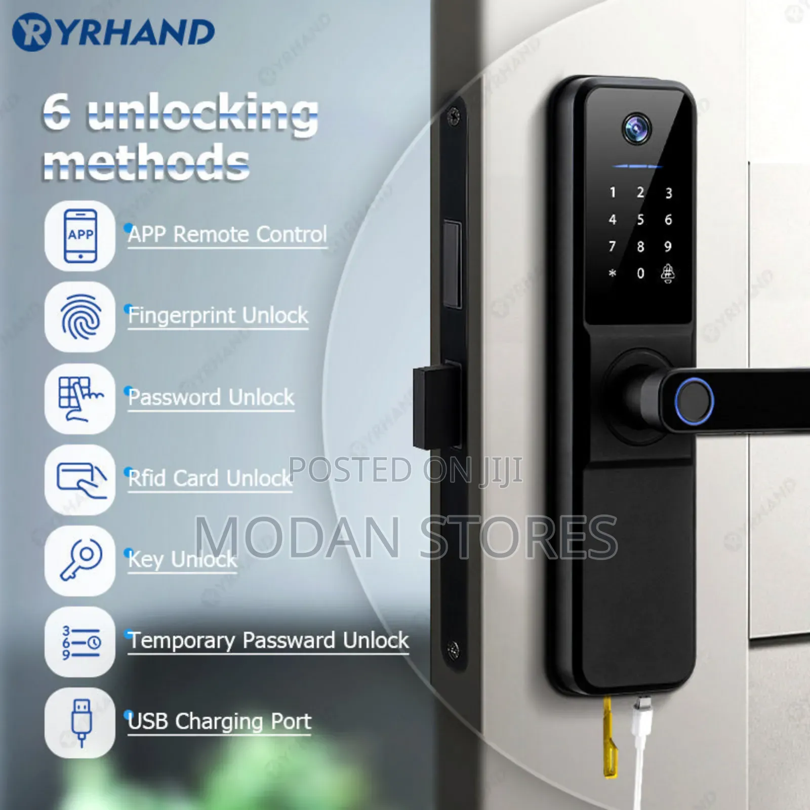 Smart Door Lock With Camera