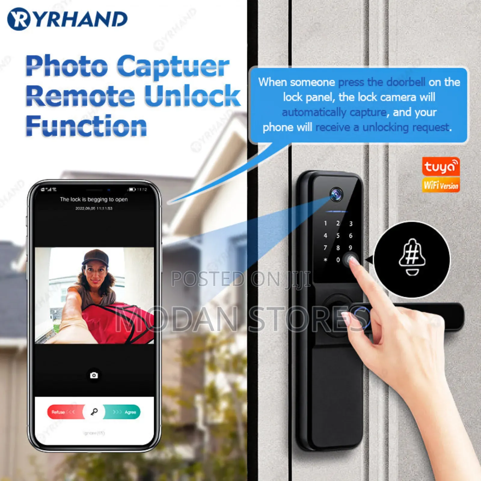 Smart Door Lock With Camera
