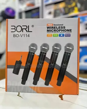 Borl Professional 4in1 Wireless Microphone