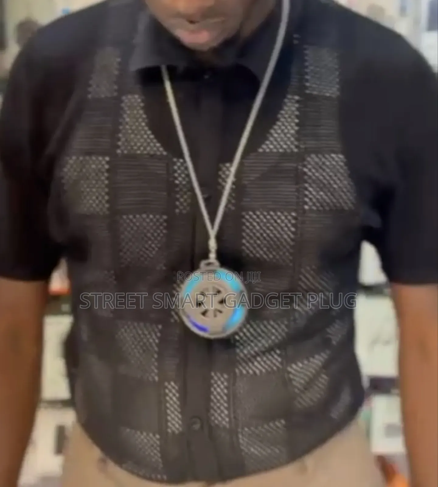 Green Lion Spin Beat Necklace Bluetooth Speaker