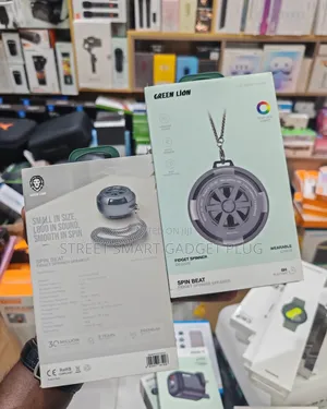 Green Lion Spin Beat Necklace Bluetooth Speaker