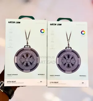 Green Lion Spin Beat Necklace Bluetooth Speaker
