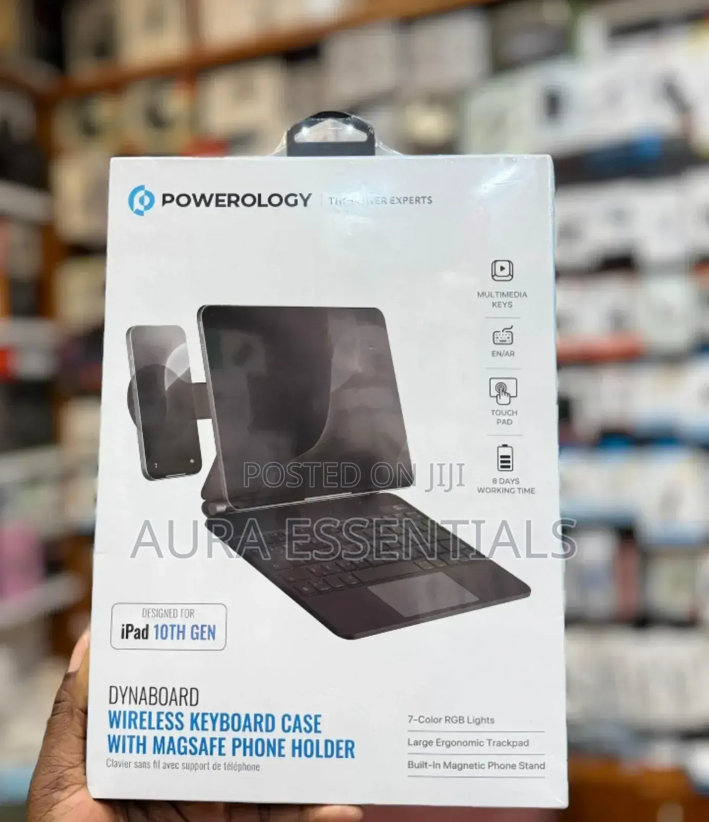 Powerology Dynaboard Wireless Keyboard