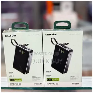 Green Lion Madrid 20,000mah 35w Pd