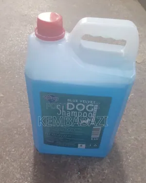 5ltrs Octopus Blue Velvet Dog Shampoo (Medicated)