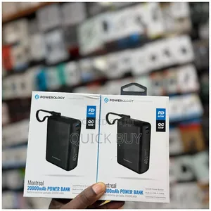 Powerology Montreal 20,000mah Power Bank 40w Pd