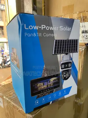 Single Lens Solar Security Camera – Outdoor Wireless CCTV