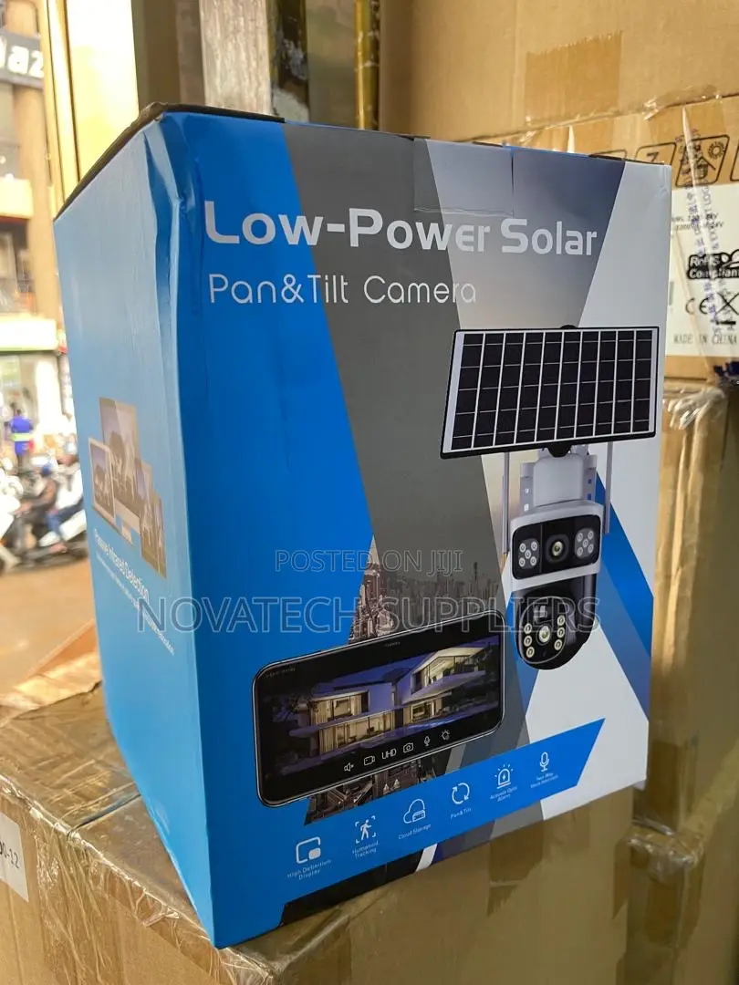 Single Lens Solar Security Camera – Outdoor Wireless CCTV