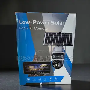 Solar Powered Outdoor CCTV Camera With Pan Tilt