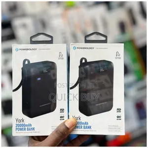 Powerology York 20,000mah Power Bank 20w Pd