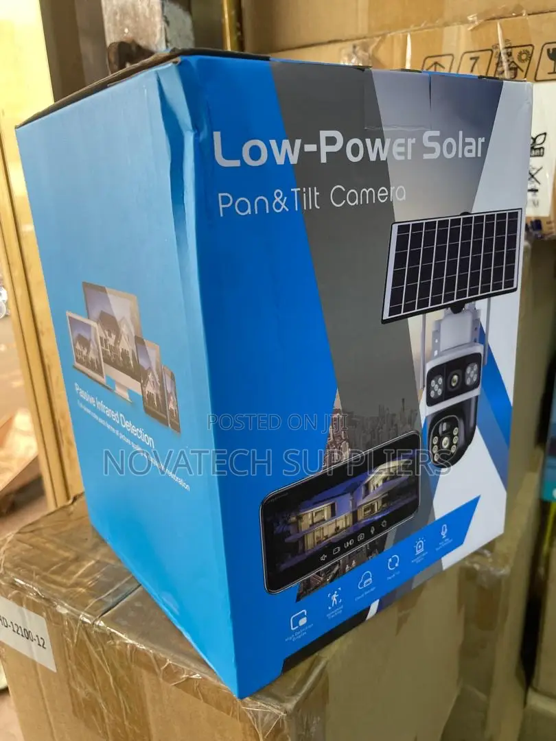 Low-Power Solar Outdoor Camera – Wireless Monitoring