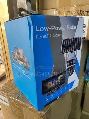 Solar Charging Security Camera for Gates Compounds