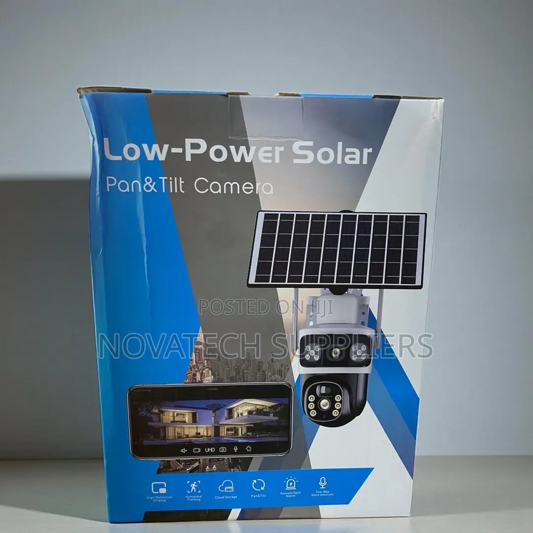 Pan Tilt Solar CCTV Camera – Single Lens Model