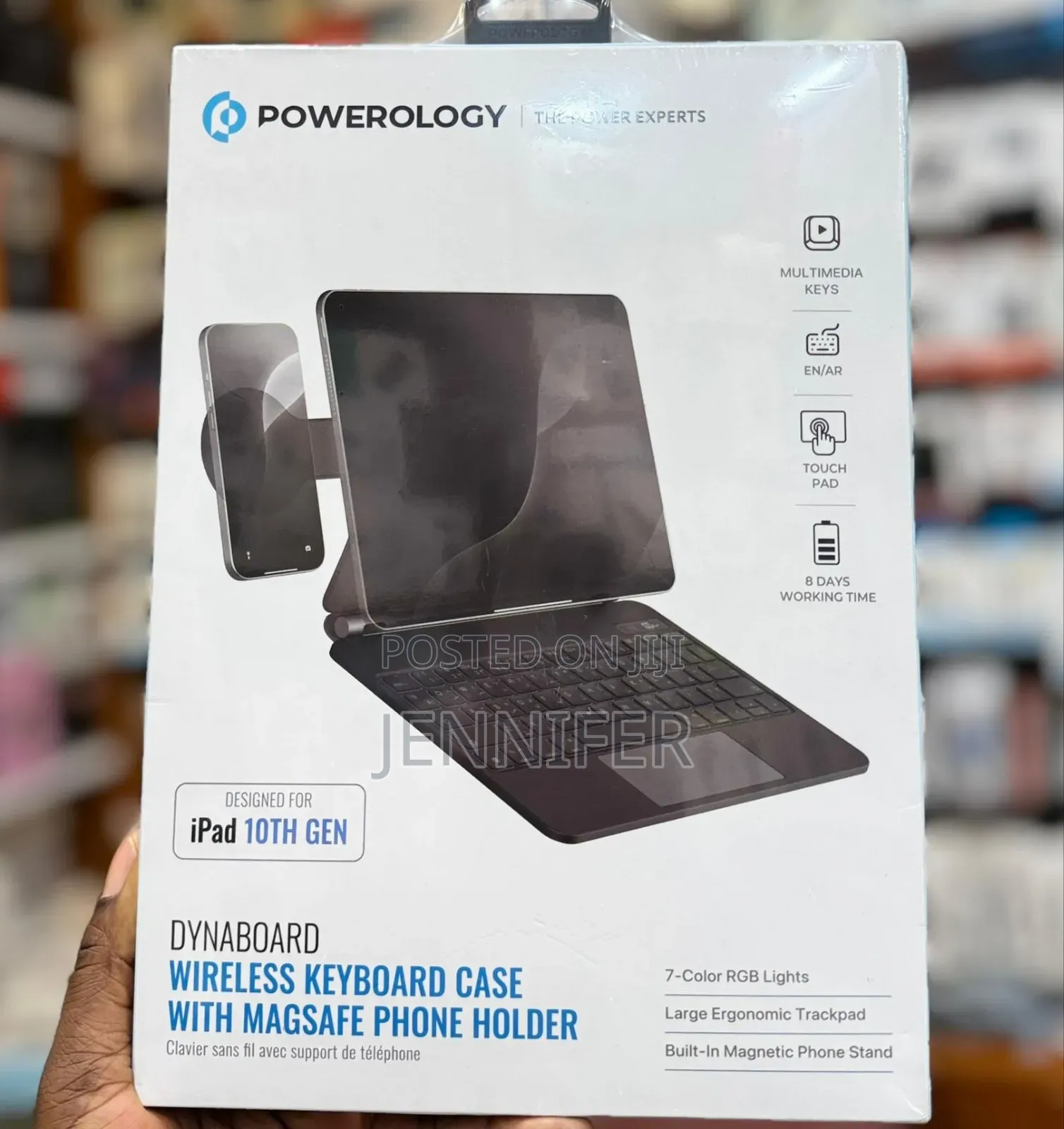 Powerology Dynaboard Wireless Keyboard Case