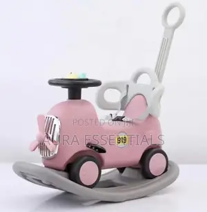 2-in-1 Baby Ride-on Toy Car and Rocker