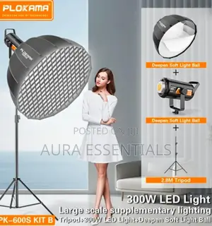 Plokama Pk-400s 300w Led Video Light Kit